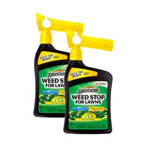 Spectracide Weed Stop for Lawns Concentrate 32 Ounces, Ready to Spray, Kills All Types of Listed Broadleaf Weeds (Pack of 2)