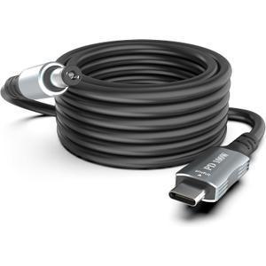 for Starlink Mini 100W Power Cable, USB-C to DC Charging Cable DC Male to Type-C Male Waterproof Compatible with Power Bank 20V 5A 65W+ PD Source (3.3FT)