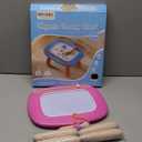 Kikidex Magnetic Drawing Board, Toddler Girl Toys for 1-2 Year Old, Doodle Board Pad Learning and Educational Toys for 1 2 3 Year Old Baby Kids Birthday Gift(Soft Pink)