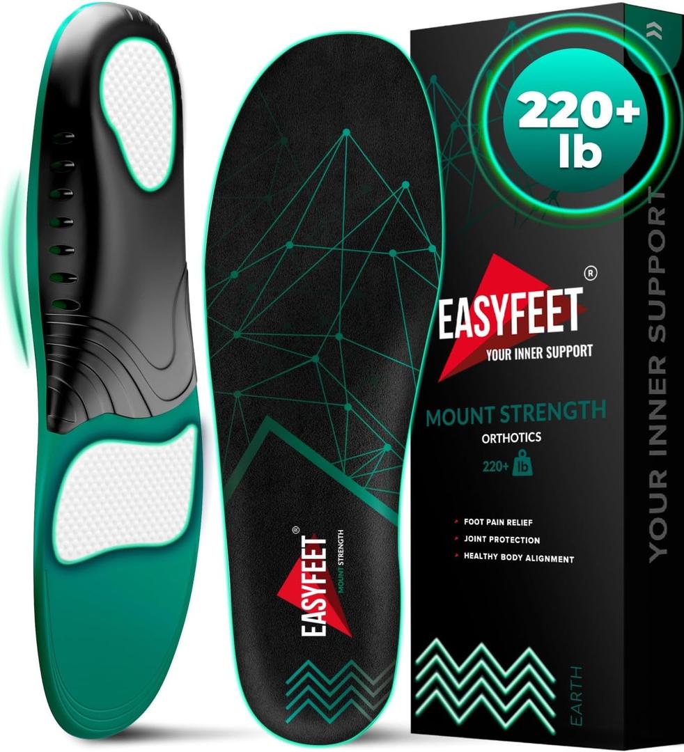 220+ lbs Plantar Fasciitis High Arch Support Insoles Men Women - Flat Feet Orthotic Inserts Standing All Day - Work Boot Shoe Insoles - Shoe Sole Flat Foot Heavy Men XS 220+ lbs Plantar Fasciitis High Arch Support Insoles Men Women - Flat Feet Orthotic Inserts Standing All Day - Work Boot Shoe Insoles - Shoe Sole Flat Foot Heavy Men XS