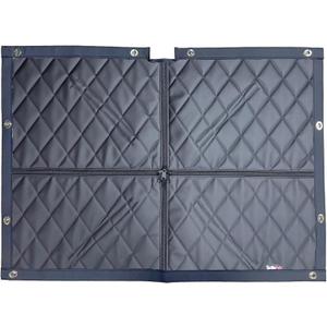 Black Quilted Winter Front Fits KW T800 (Without Hardware)