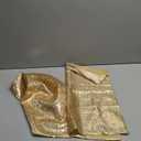 YOUR SMILE Pack of 2, New Luxury Series Gold Bling Decorative Glitzy Sequin & Comfy Satin Throw Pillow Cover Cushion Case for Wedding/Christmas,20"x20"