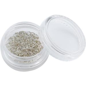 925 Sterling Silver Jump Rings 0.4x3mm 200pcs for Jewelry Making Findings