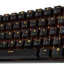 RK ROYAL KLUDGE RK61 Wireless 60% Triple Mode Mechanical Keyboard, 61 Keys Bluetooth Mechanical Keyboard, Compact Gaming Keyboard with Programmable Software (Hot-Swappable Red Switch, Black)