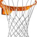 Spalding Regulation Size 18" Steel Basketball Rim with Net Included | Choose from Fixed or Breakaway | Replacement Rim for Indoor or Outdoor Hoop