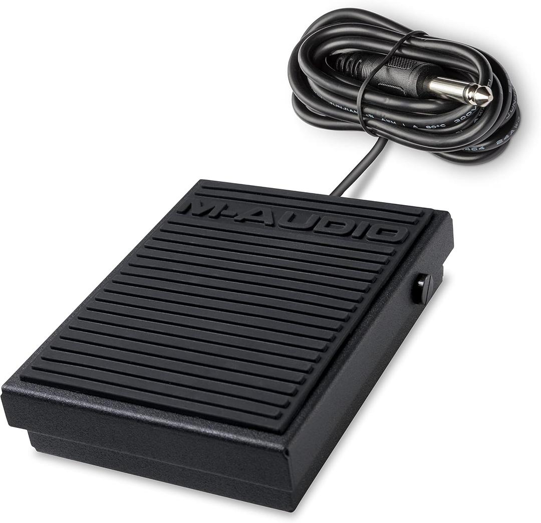 M-AUDIO SP-1 Universal Sustain Pedal For MIDI Keyboards, Digital Pianos, Electric Pianos and More