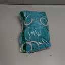 25 x Peomeise 25pcs Turquoise Spandex Chair Sashes with Buckle Slider for Wedding, Party Decoration