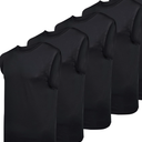 Real Essentials 4 Pack: Men's Dry-Fit Active Muscle Tank Top - Size L