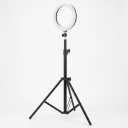 Dimmable LED Ring Light with Adjustable Light Stand and Carrying Bag, Portable Selfie Ring Light for Live Streaming, Makeup, Photography, and Video Recording, 20" L × 18" W × 4" H