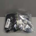 Duufin 12 Pairs Kids Socks Boys Girls Unisex Athletic Low Cut Half Cushion Ankle Socks for Kids 2-15 Years Old (6-8 Years, Black)