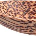 Restaurantware-Coco Casa 3.8 Inch Handmade Serving Spoons, 4 Greaseproof Coconut Spoons - Lacquered, Sustainable, Brown Coconut Serving Flatware, For Hot And Cold Foods (0.5)