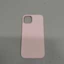 Cordking Designed for iPhone 15 Plus Case, Silicone Ultra Slim Shockproof Protective Phone Case with [Soft Anti-Scratch Microfiber Lining], 6.7 inch, Chalk Pink