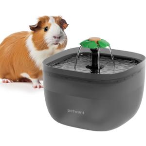 Auto Cat Water Fountain: 2L Capacity for Cats & Dogs Includes Replacement Filters & Travel-Friendly Set Large Capacity for Pets, Set of 2