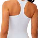 JOYSPELS Workout Tank Tops for Women - Butter Soft Racerback Athletic Tops Sleeveless Gym Yoga Shirts (XL)