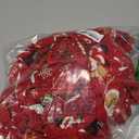 JQinHome Snowman Christmas Chair Covers Set of 6, High Stretch Removable Washable Chair Seat Protector Cover for Christmas Decoration-Christmas Theme Decor with Snowflake(Snow Man)