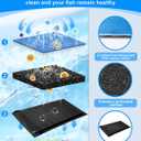 10PACK Fish Tank Filters, Aquarium Rite Size C Filter Cartridges Fit for EZ-Change #3 20-40/30-60 Gallon Fish Tank Power Filter Replacement