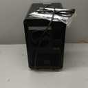 Crescent Ice Maker Countertop, 35Lbs/24H, Clear Ice Maker with Self-Cleaning & Timer, 16 Crystal-Clear Ice in 12 Mins, Countertop Ice Makers for Home, Office or Party