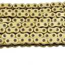 labwork Heavy Duty Drive Chain with O-Ring Gold Color Pitch 530x130 Links Replacement for Honda Kawasaki Suzuki Yamaha