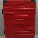 Coolife Luggage Suitcase Carry-on Hardside Travel Luggage TSA Lock Spinner Telescopic Handle, 22 in