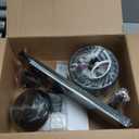 42 inch Black Ceiling Fans with Lights and Remote Control, LED Ceiling Fan Dimmable 3 CCT 6-Speed, Noiseless Modern Ceiling Fan for Bedroom, Living Room, Dining Room, ETL Listed