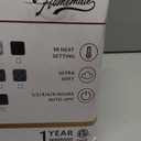 Homemate Electric Blanket Heated Throw - 50x60 Ultra Soft Cozy Flannel Heating Blanket with 10 Fast Heat Levels 8 Hours Auto Off Over-Heated Protection ETL Certification Keep Warm in Home Office (Black-white)