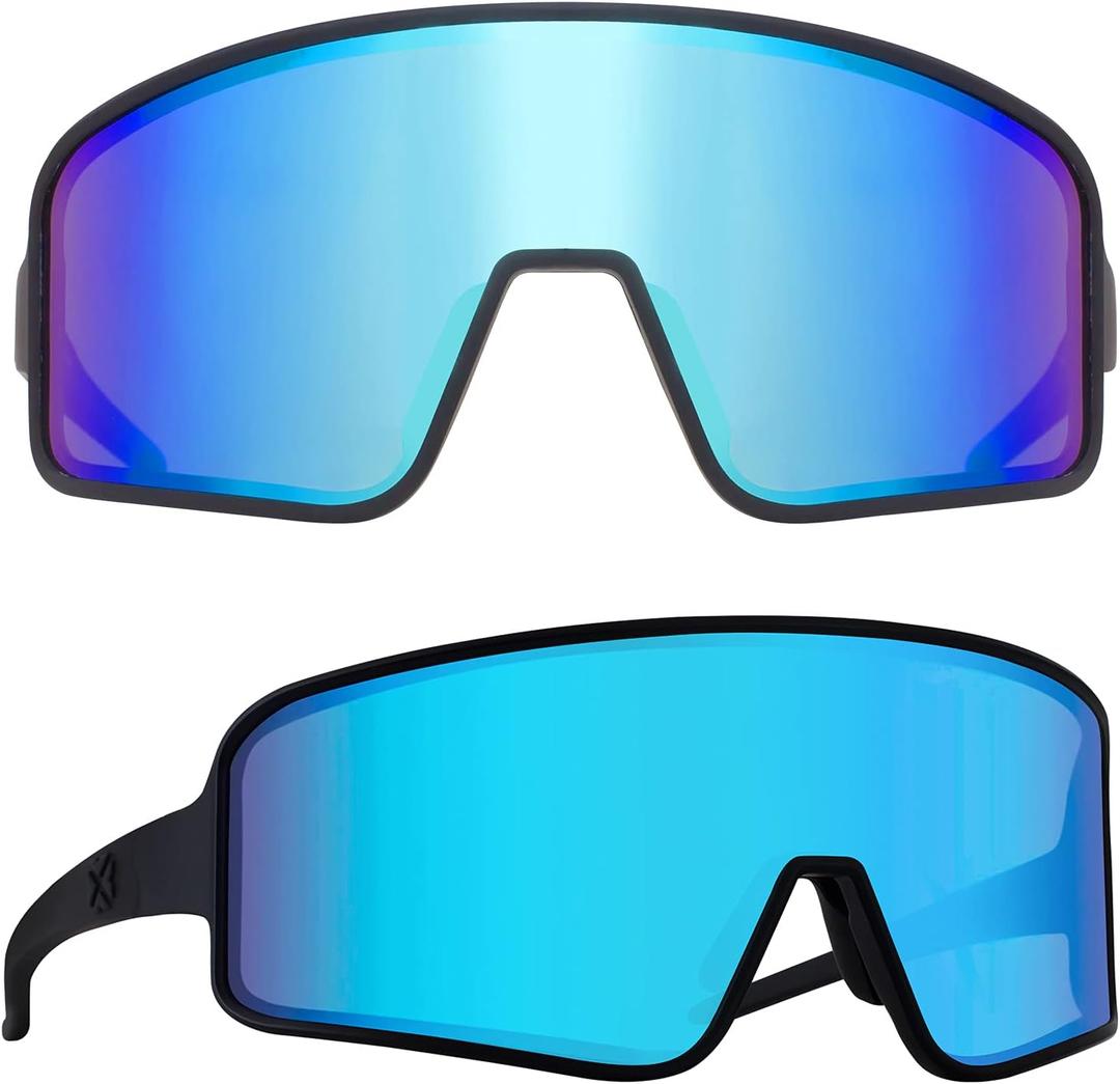 2 x MAXJULI Kids Polarized Sunglasses for Boys and Girls,Outdoor Baseball Sports Cycling UV400 Protection 7705