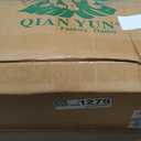 QIANYUN Artificial Geranium Bush  20 Inch Outdoor Potted Artificial Plant for Front Porch, UV Resistant Faux Flower Bush for Garden, Yard & Patio Decor (2 Pack) (Dark Pink)