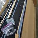 VECELO King Size Bed Frame with 4 Storage Drawers, Adjustable Height Headboard, Heavy-Duty Platform Bedframe with Strong Wooden Slats, No Box Spring Needed, Pure White