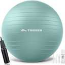 Trideer Exercise Ball Yoga Ball,Office Seating & Balance Ball Chair, Stability Ball for Pilates, Physical Therapy,Core Training & Balance Improvement & Stretching L