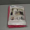 Fuchsia Valances for Windows - Rod Pocket Curtain Valances for Kitchen or Living Room,Pack of 1 (Fuchsia, 39" W x 20" L)