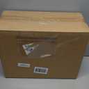 Stainless Steel Chicken Feeders No Waste Poultry Feeder Rainproof Hanging Poultry Feeder Trough with Lid Holds 25lbs of Feed, No Assembly Required