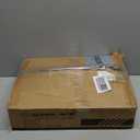 SUPERJARE Nightstand with Charging Station, Bed Side Table with Adjustable Fabric Drawer, Night Stand for Bedroom, 3-Tier Storage End Table, for Living Room, White (M (11.8"D x 15.7"W x 23.4"H))