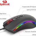 Redragon M711 Cobra Gaming Mouse with 16.8 Million RGB Color Backlit, 10,000 DPI Adjustable, Comfortable Grip, 7 Programmable Buttons