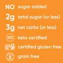 NuTrail Nut Granola Cereal, Honey Nut, No Sugar Added, Keto, Low Carb, Gluten Free, Grain Free, Healthy Breakfast 8 oz. 1 Count (EXP 04/13/26)