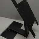 Monitor/TV Stand All Metal Holder, metal, black, 19"x13"