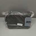 Tactical Lunch Box for Men & Women  Expandable 16L Double Deck Insulated Cooler Bag for Work, Construction & 12-Hour Shifts  Heavy Duty Leakproof Large Meal Prep Tote with Shoulder Strap (Dark Gray)