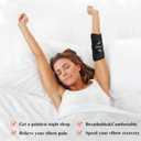 Reamphy Elbow Brace,Comfortable Night Elbow Sleep Support,Elbow Splint, Adjustable Stabilizer Splints, Cubital Tunnel Syndrome,Tendonitis,Ulnar Nerve,Tennis,Fits for Men and Women(Fits Most)