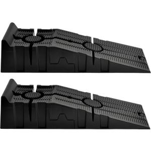 2-Pack Car Ramps - Heavy-Duty Car Lifts for Home Garage or Shop - 16,000lb GVW Capacity, 8,000lb Load Capacity Per Pair - SUV, Agricultural Vehicle, or Pickup Truck Ramp