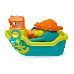 Sun Day Pirate Ship Beach Toy Set