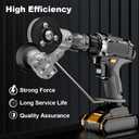 New electric drill metal cutter, sheet metal cutting drill attachment, sheet metal cutter, sheet metal cutter, for cutting iron plate, color steel tile, aluminum plate, copper plate and so on.