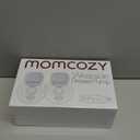 Momcozy S9 Pro Upgraded Wearable Breast Pump, Hands-Free Design with Extended Battery Life & LED Display, Double Electric Portable Pump with 2 Modes & 9 Levels, 24mm, 2-Pack, Gray