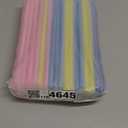 Tessco for you Jumbo Smoothie Straws Bulk Large Plastic Disposable Bubble Tea Straws Wide-Mouthed Individually Wrapped for Tall Homemade Milkshakes Drinking(9.84 Inch,Vintage Color,100 Pcs)