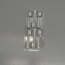 Japanese Brand Whitening Replacement Toothbrush Heads, Compatible with Philips Sonicare Click-on Handles, 6 Pack, Medium, with Tongue Cleaner (CA668, White)