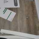 GreenForest End Table with 2-Tier Storage Shelf, 24 inch Large Side Table for Living Room,Modern Nightstand for Bedroom Bedside Office Farmhouse, Grey Wash