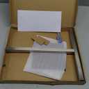 Bathroom Hand Towel Holder Stand T-Shape Hand Towel Holder Stand SUS304 Stainless Steel for Bathroom, Kitchen, or Vanity Countertop (Square Silver)