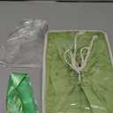 Pickmesh Baby Shower Storage Basket with Gift Bags Rectangular Ribbons Collapsible Canvas Storage Bin with Handles for Diaper Organizing Toy Home DIY Gift Basket, 13 x 9. 1 x 7. 1 Inch(Jungle Theme)