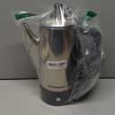 Elite Gourmet 12-Cup Electric Coffee Percolator, Dishwasher Safe Stainless-Steel Filter, Lid & Tube, Keep Warm, 360 Swivel Base Cord-less Serving, Stainless-Steel