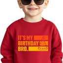 Birthday Boy Girl Shirt Its My Birthday Shirts Toddler  4-5T 8th Birthday Gift Tee