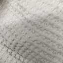 Bedsure Cotton Duvet Cover King - 100% Cotton Waffle Weave Linen Color Duvet Cover, PureWoven Breathable King Bedding Set for All Season, 3 Pieces, 104"x90"