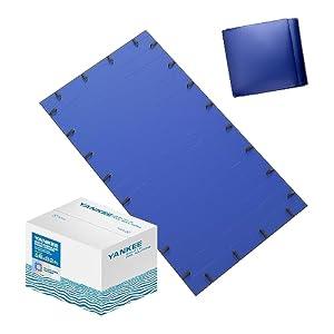 Yankee Pool Cover for 16x32 ft Rectangular Pool: Extra Thick & Durable | Sapphire Series of Premium Cold- and UV-Resistant In-Ground Pool Protection